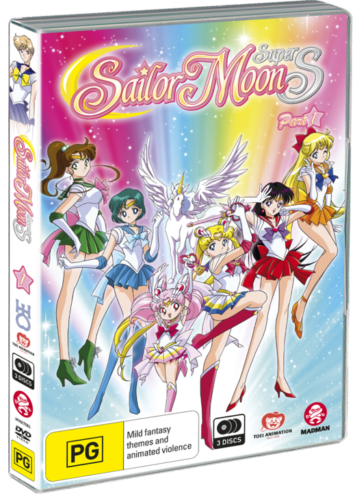 Sailor Moon Super S Part 1 (eps 128-146) - High End Wall Scroll: Sailor Moon Super S - Group (516x724), Png Download
