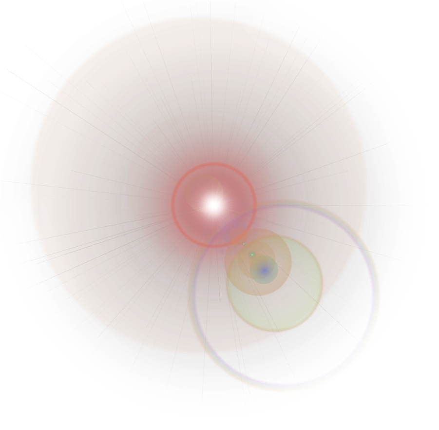 Glare Transparent Red Eye - Lens Flare Eye Png (1000x1000), Png Download