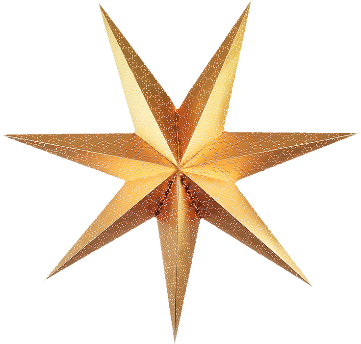 Gold Star Transparent Background Christmas Png Image - Transparent Background Gold Star (800x800), Png Download