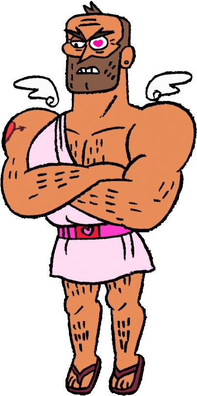 Cupid - Ok Ko Let's Be Heroes Cupid (422x827), Png Download