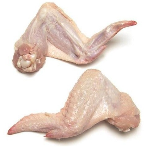 Visit - Chicken Leg And Wing (486x509), Png Download