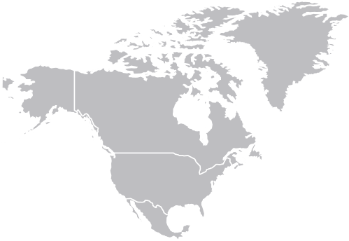 North America Map Png Hd - North America Map Vector (498x350), Png Download