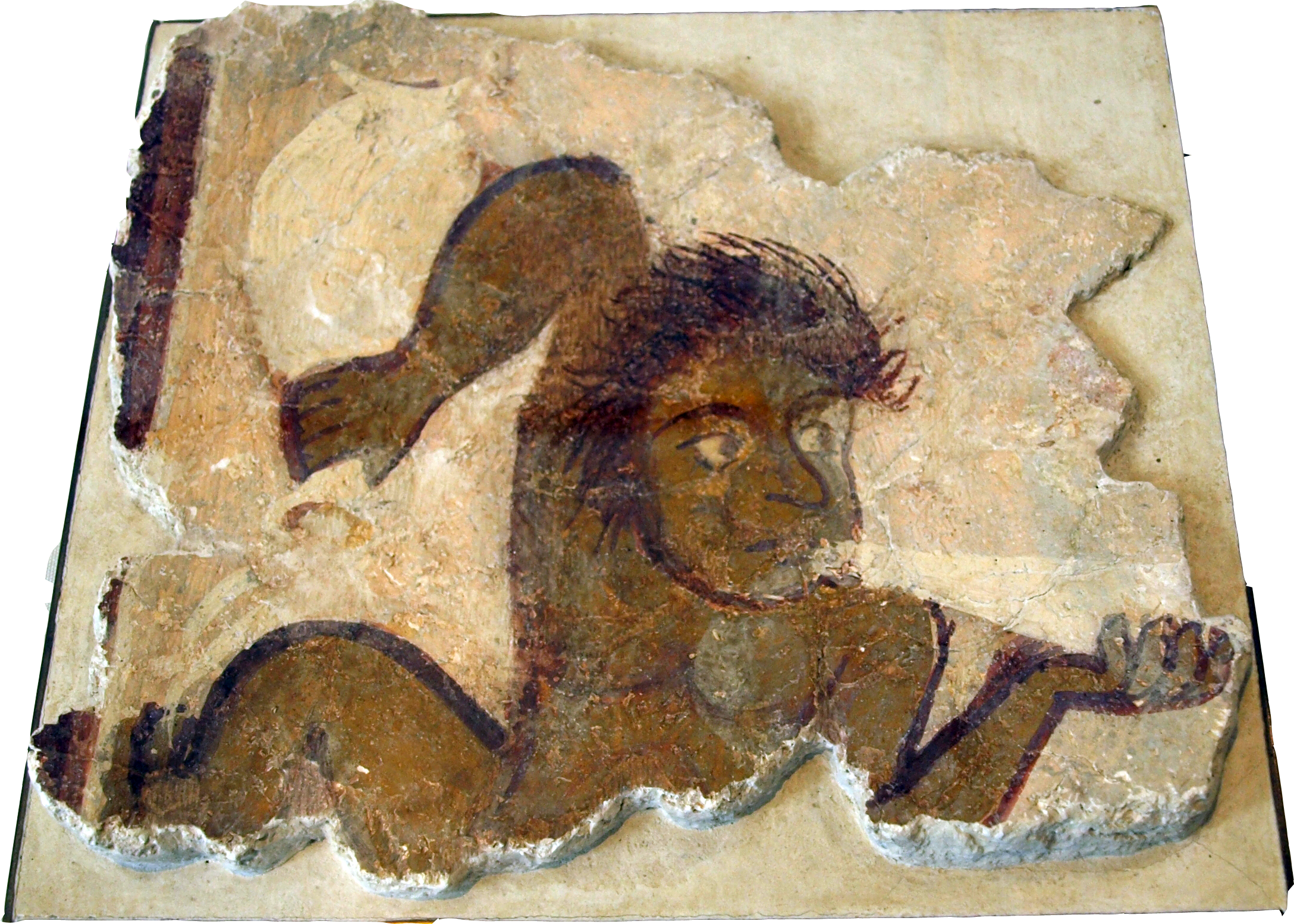 Notosgodofthesouthwind Byzantine Rom Dec29 07 - Carving (2176x1554), Png Download