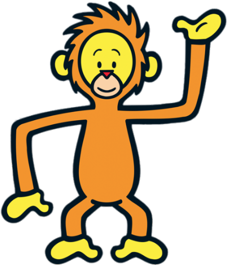 Bumba Harry The Monkey Png - Harry Bumba (511x601), Png Download