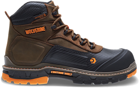 Overpass Waterproof Carbonmax 6" Boot (445x367), Png Download
