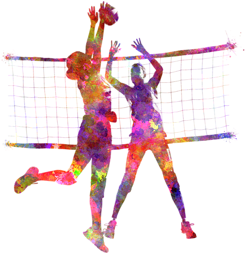 Bleed Area May Not Be Visible - Women Volleyball Poster (560x700), Png Download