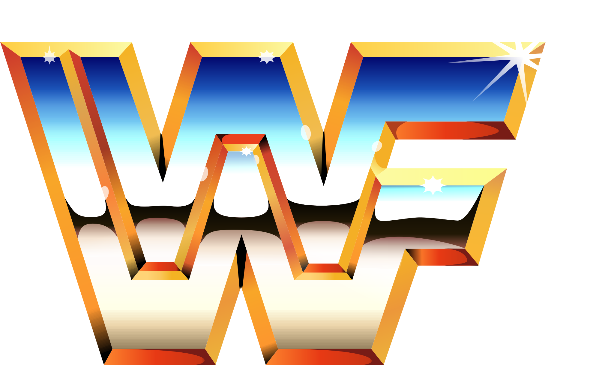Wwe Wrestling Logo - Old School Wwf Logo (1987x1216), Png Download