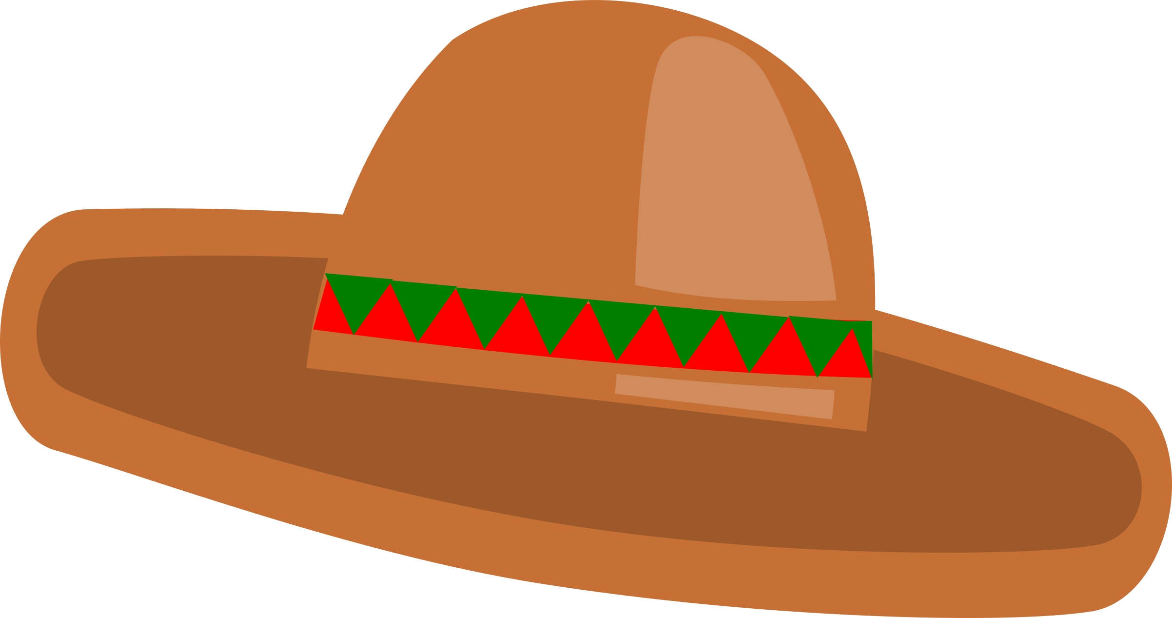 This Free Icons Png Design Of Mexican Sombrero (2400x1267), Png Download