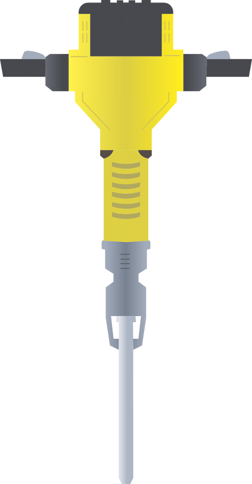 Jackhammer,air - Jack Hammer Transparent Background (500x960), Png Download