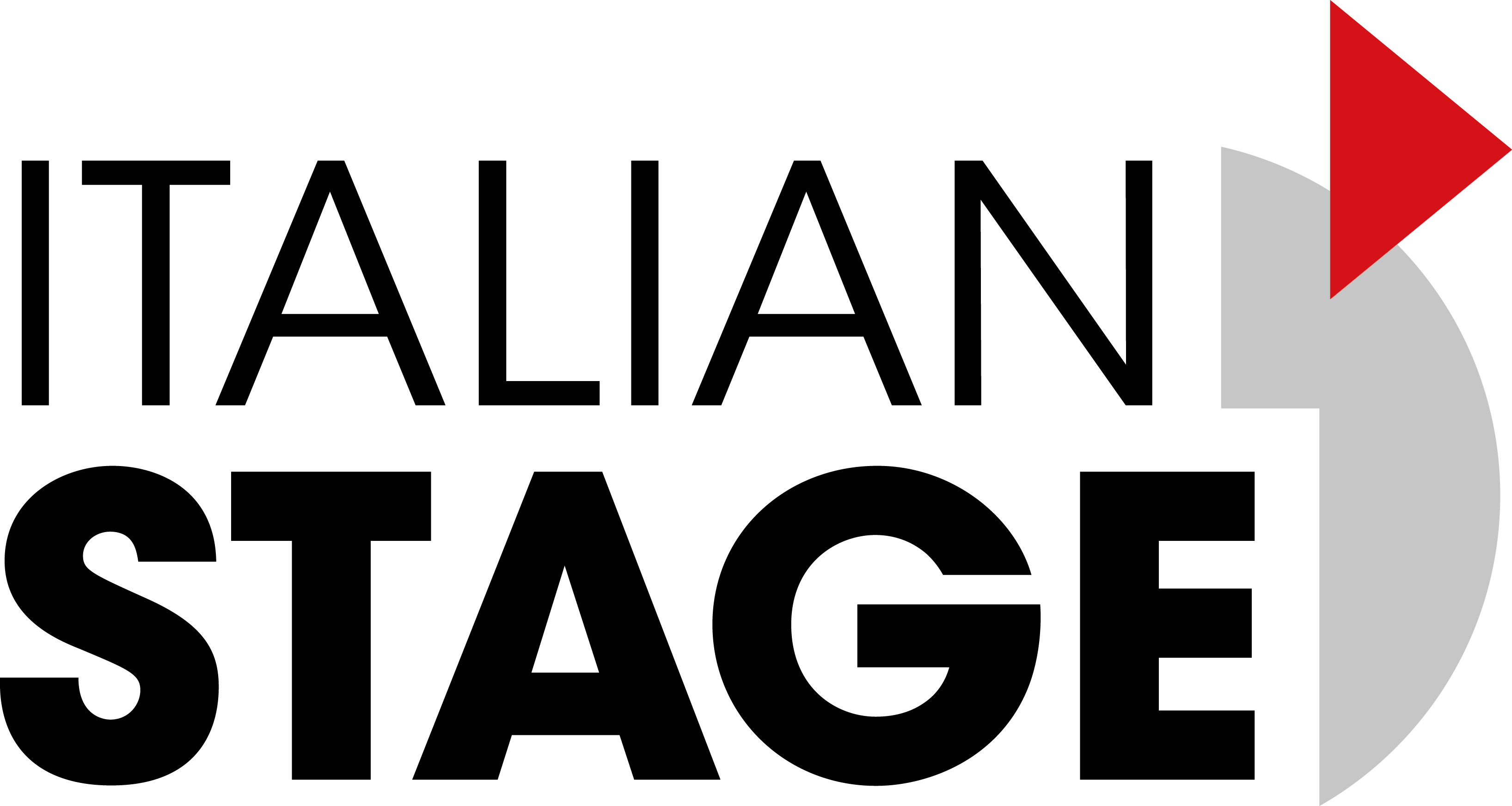 Italian Stage Logo Png, Brand - Graphics (3271x1745), Png Download