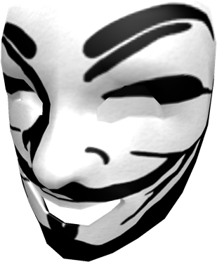 Joker Clipart Anonymous Face - Face (420x420), Png Download