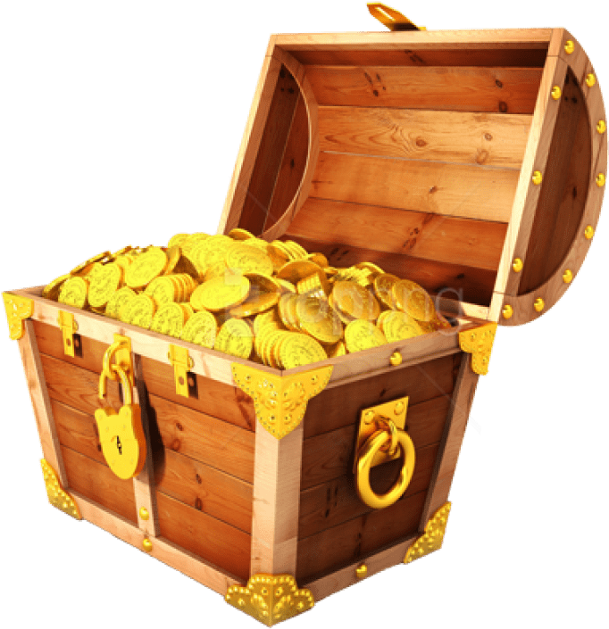 Treasure Chest Png Photo - Treasure Chest Png (477x408), Png Download