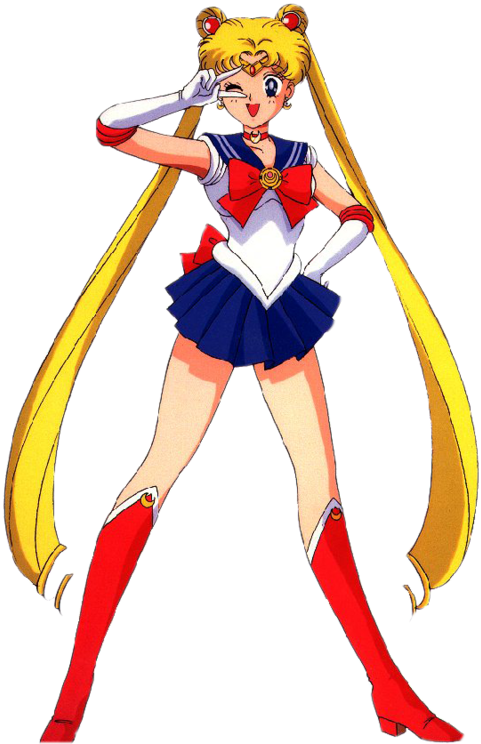 Sailor Moon (500x748), Png Download
