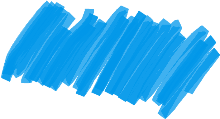 Blue Scribble Png - Marker Scribble Png (762x419), Png Download