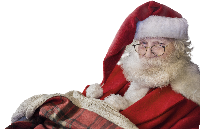 Days - - - Santa Claus Transparent Real (800x530), Png Download