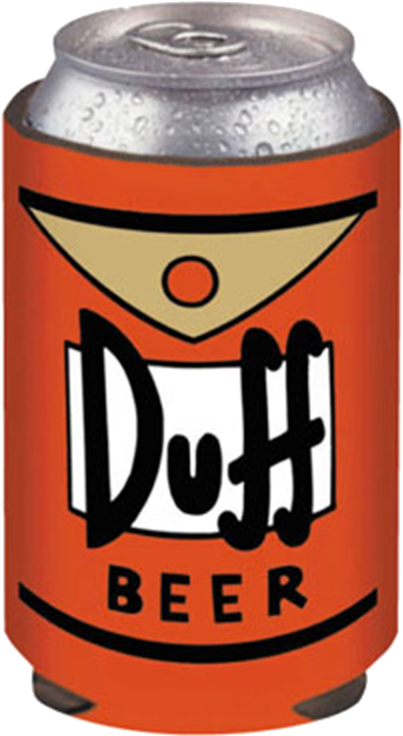 Duff Beer - Duff Beer Koozie (800x800), Png Download