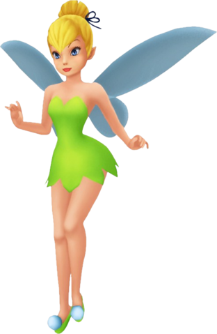 Tinker Bell Kh - Tinkerbell Kingdom Hearts (312x479), Png Download