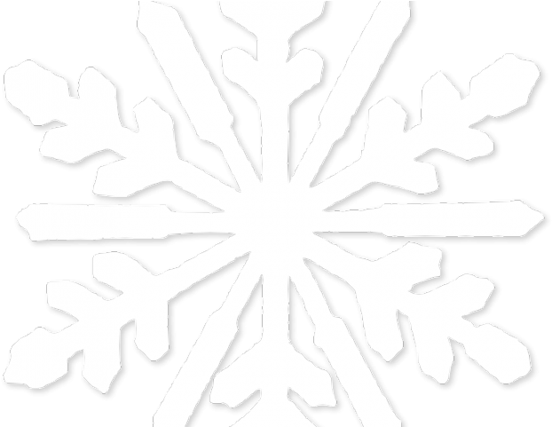 White Snowflake Png Transparent (640x480), Png Download