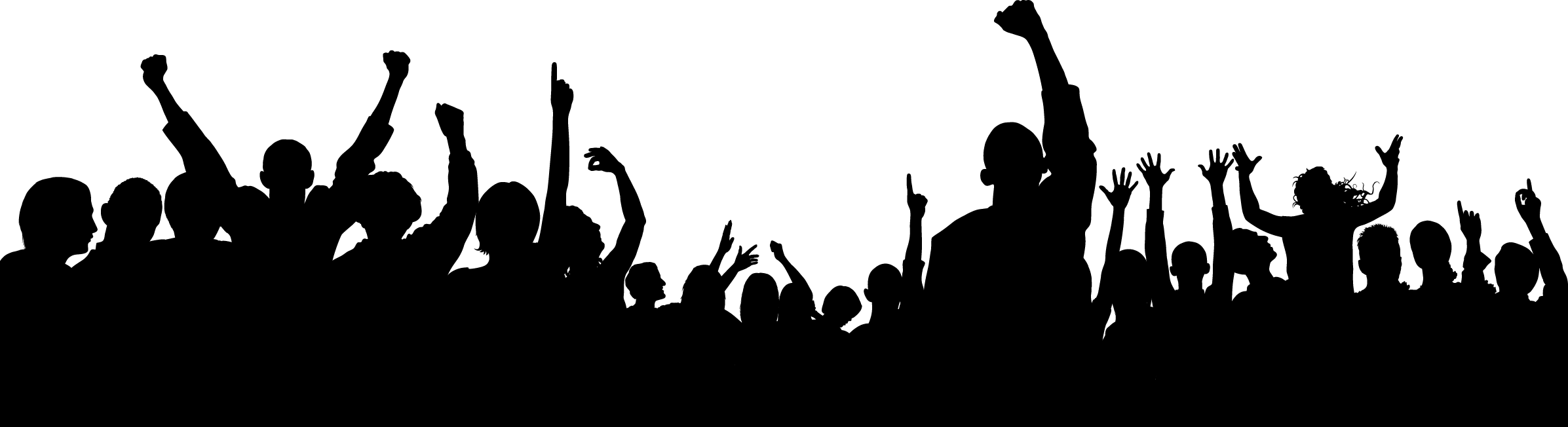 Crowd Png - Independence Day Pakistan 2018 (2393x652), Png Download