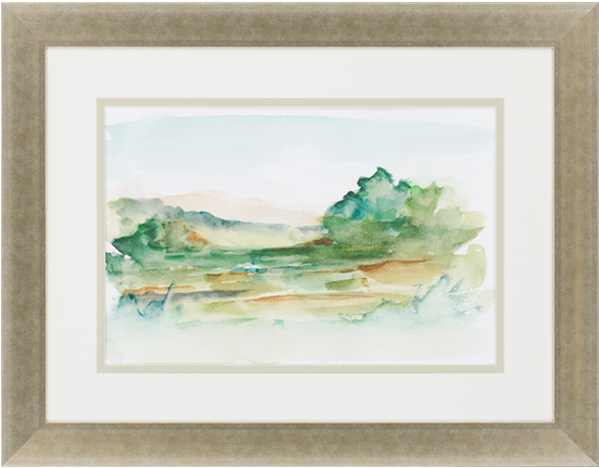 Impressionist View V - Framed Canvas Art - Impressionist View V By Ethan Harper (550x550), Png Download
