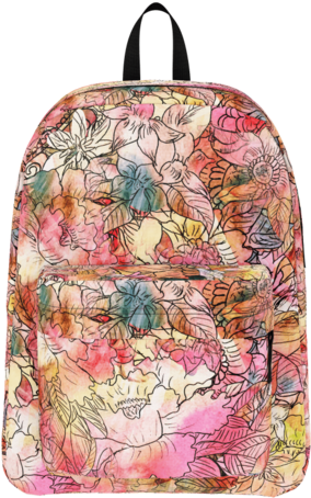 Dreamscape $40 By Alchemist - Summer Flowers | Colorful Watercolor Floral Patter... (480x480), Png Download