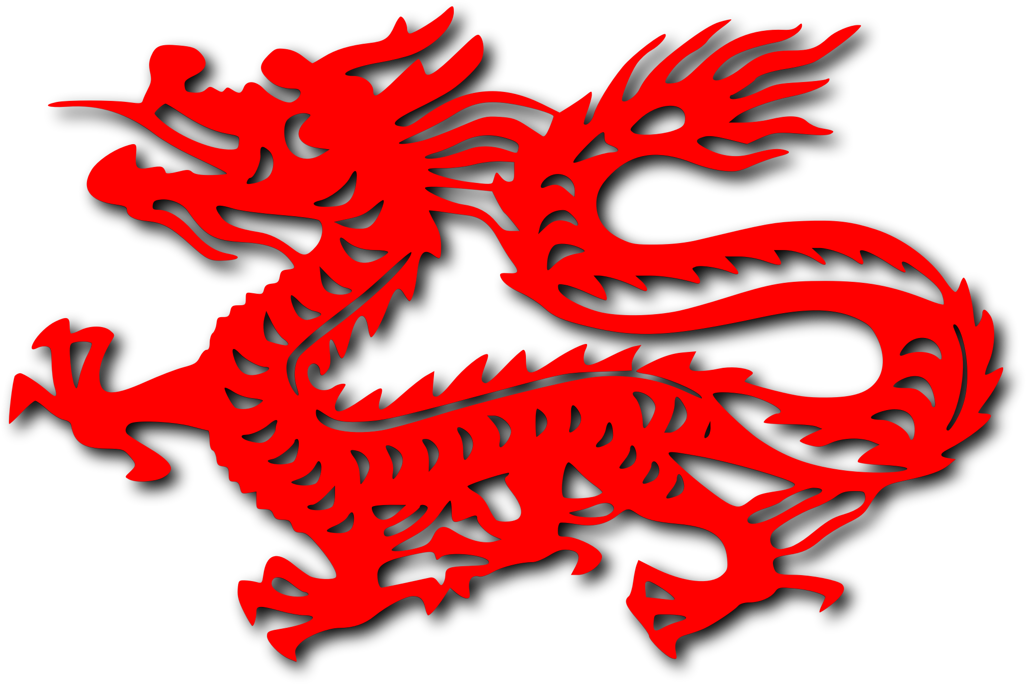 Chinese Dragon Free Download Png - Chinese Dragon Logo Png (1024x683), Png Download