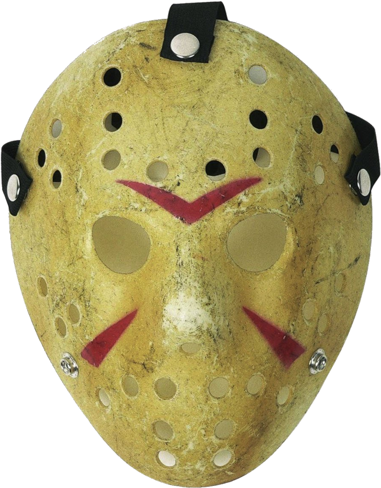 Hockey Friday The Thirteenth - Jason Voorhees Mask (907x1024), Png Download