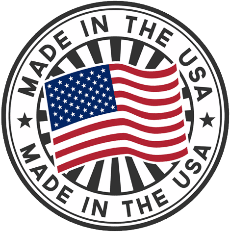 Front Porch Garden Flags Are Made In The Usa - Made In Usa Png (500x500), Png Download