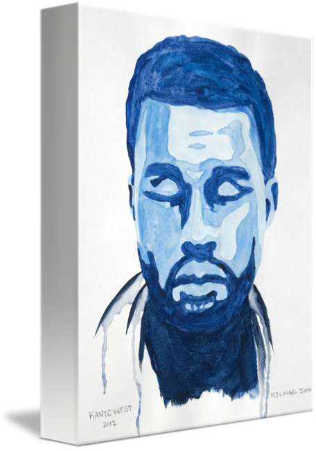 Image Free Stock West By Michael Ringwalt - Kanye West (456x650), Png Download