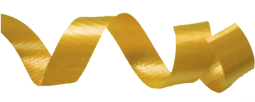 Gold Curling Ribbon Png (450x450), Png Download