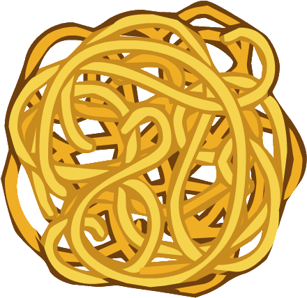 Spaghetti - January 14 (479x458), Png Download