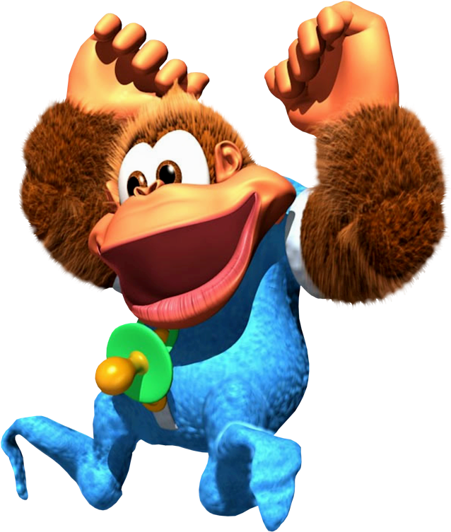 Kiddy Kong Artwork - Kiddy Kong (649x759), Png Download
