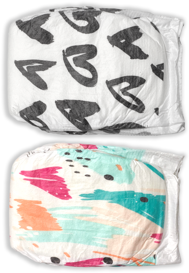 Images / 1 / - Parasol Co Parasol Plush Baby Diaper - Dream Collection (1024x1024), Png Download