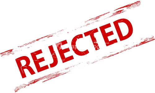 Denied Stamp Free Download Png - Denied Stamp Png (500x302), Png Download