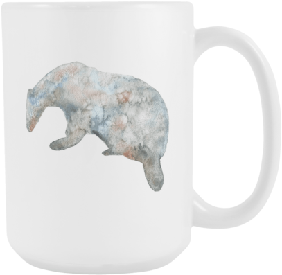 15oz Coffee Mug - Watercolor Painting (480x480), Png Download