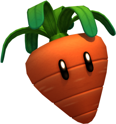 Mario Carrot - Super Mario Bros Carrot (480x480), Png Download