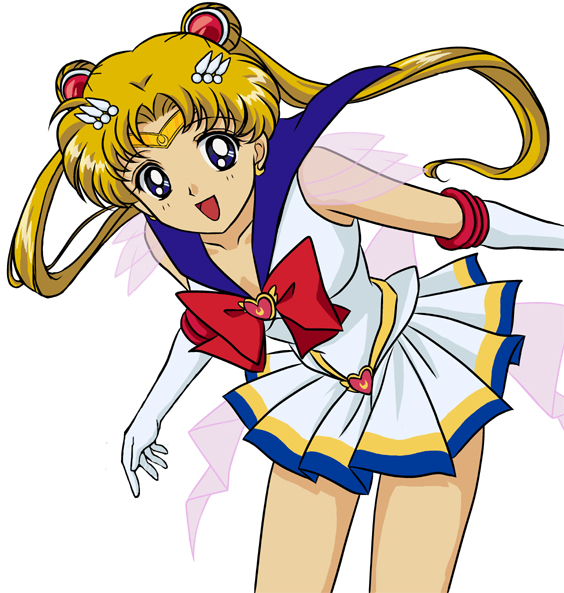 “ Transparent Sailor Moon For All Of You If You Like - Sailor Moon Song Meme (595x600), Png Download