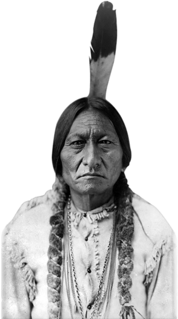Sitting Bull - Sitting Bull T Shirt (561x623), Png Download
