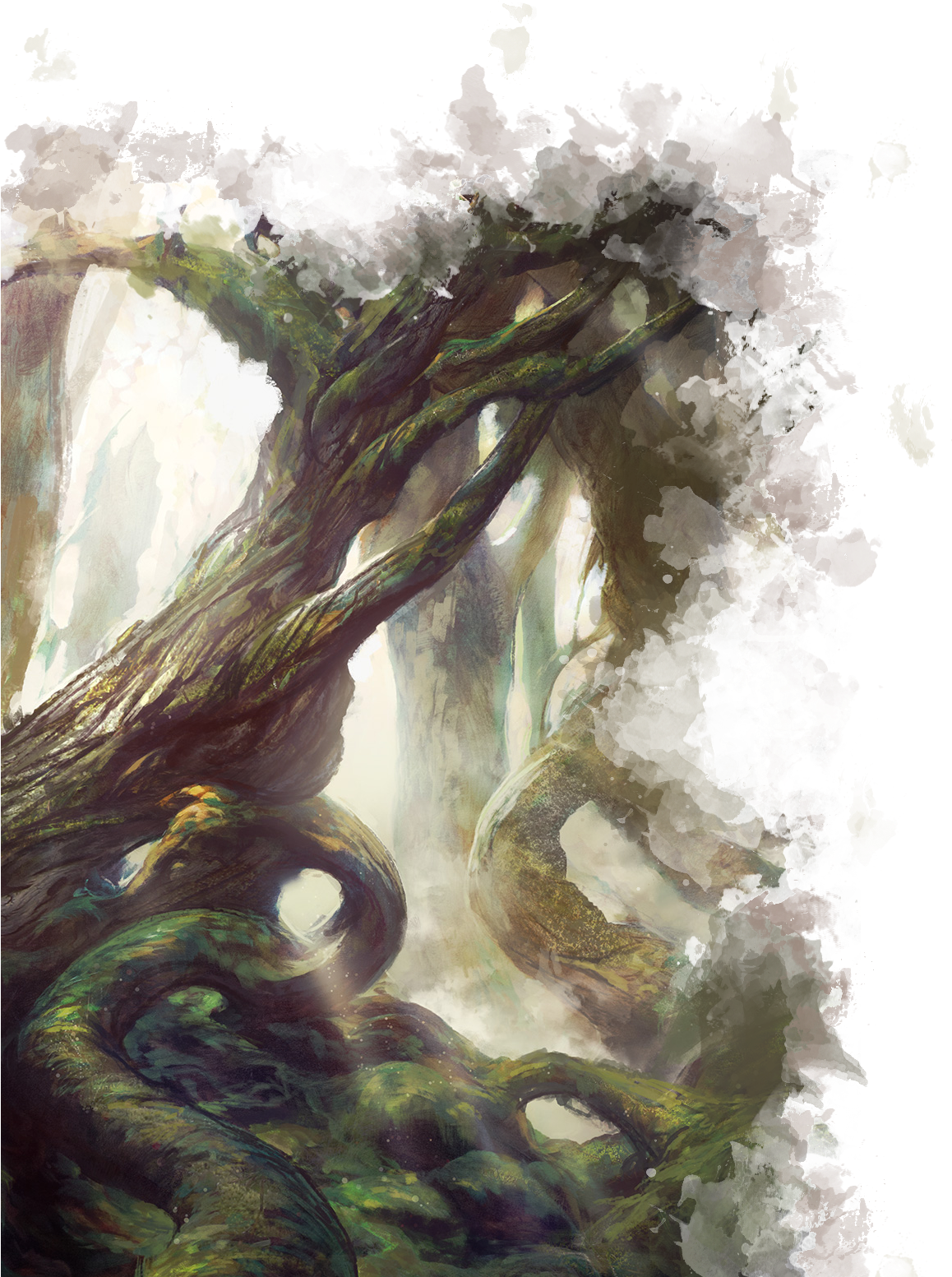 They Typically Control Them By Causing Regular Disturbances - Magic The Gathering Forest Zendikar (1224x1584), Png Download