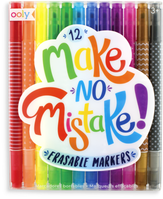Make No Mistake Erasable Markers - Erasable Markers (480x480), Png Download