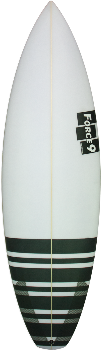 Force 9 Surfboards Grom Rounded Square - Square (468x1200), Png Download