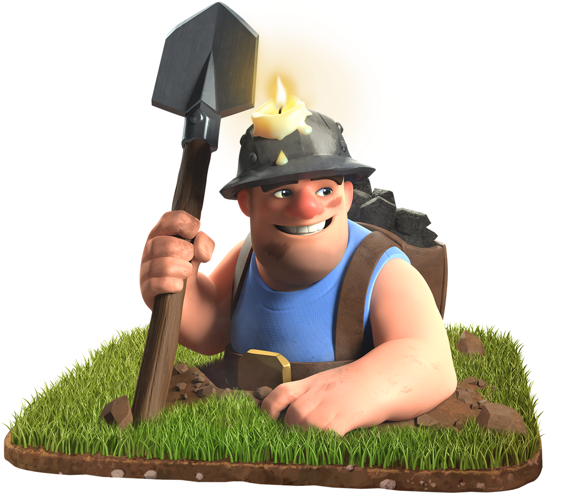 Visit - Clash Royale Miner Png (2048x1280), Png Download