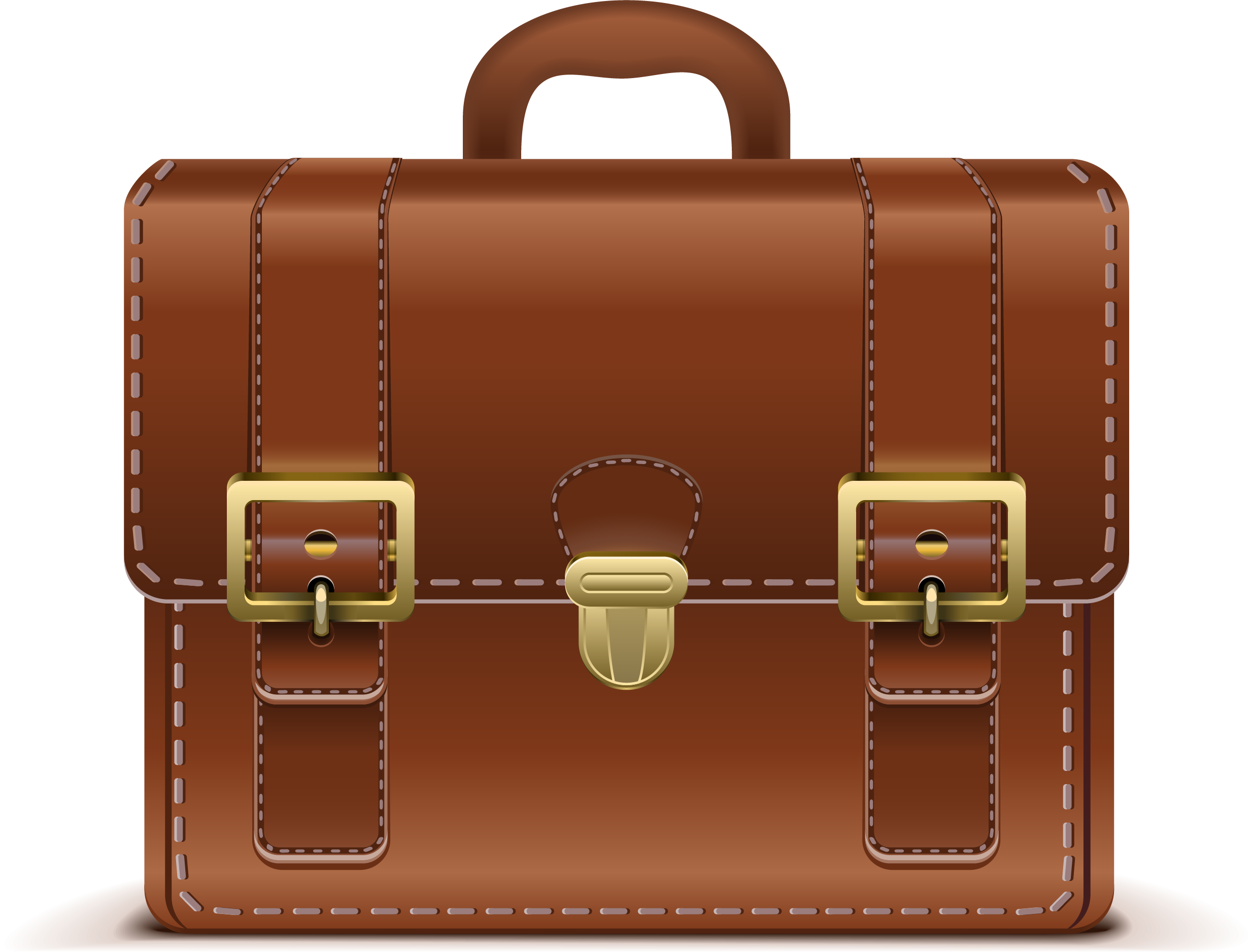 Briefcase Drawing Clip Art - Clip Art (2469x1877), Png Download