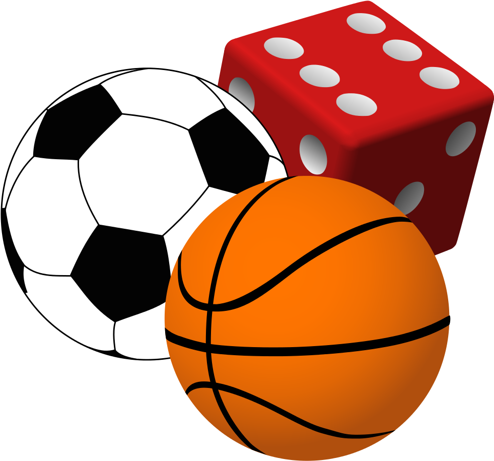 Sports And Games - Sports And Games Clipart (1102x1024), Png Download