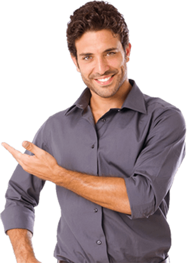 Contact Us - Stock Image Man Png (368x517), Png Download