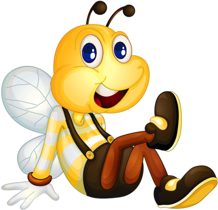 Pin By Pavlenkolybov On Pinterest Album Png - Free Cartoon Images Of Animated Bees With Transparent (476x500), Png Download