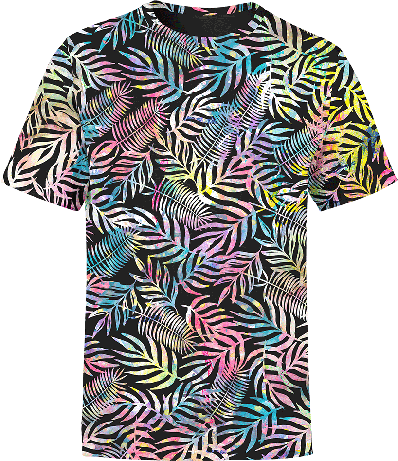 Rainbow Jungle Unisex Shirt - Unisex (960x960), Png Download