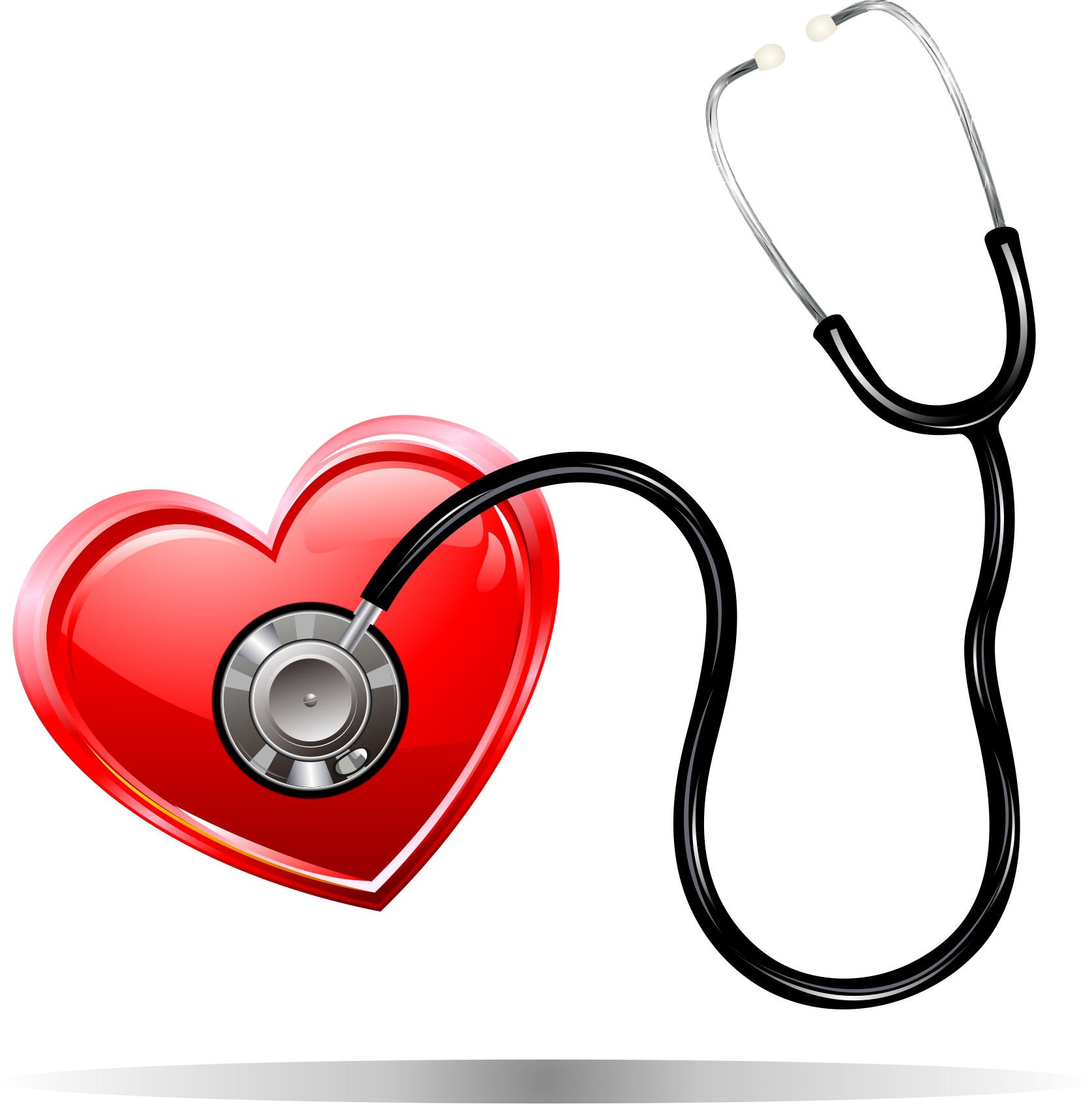 Transparent Stethoscope Love - Coração Com Estetoscopio Png (1675x1693), Png Download