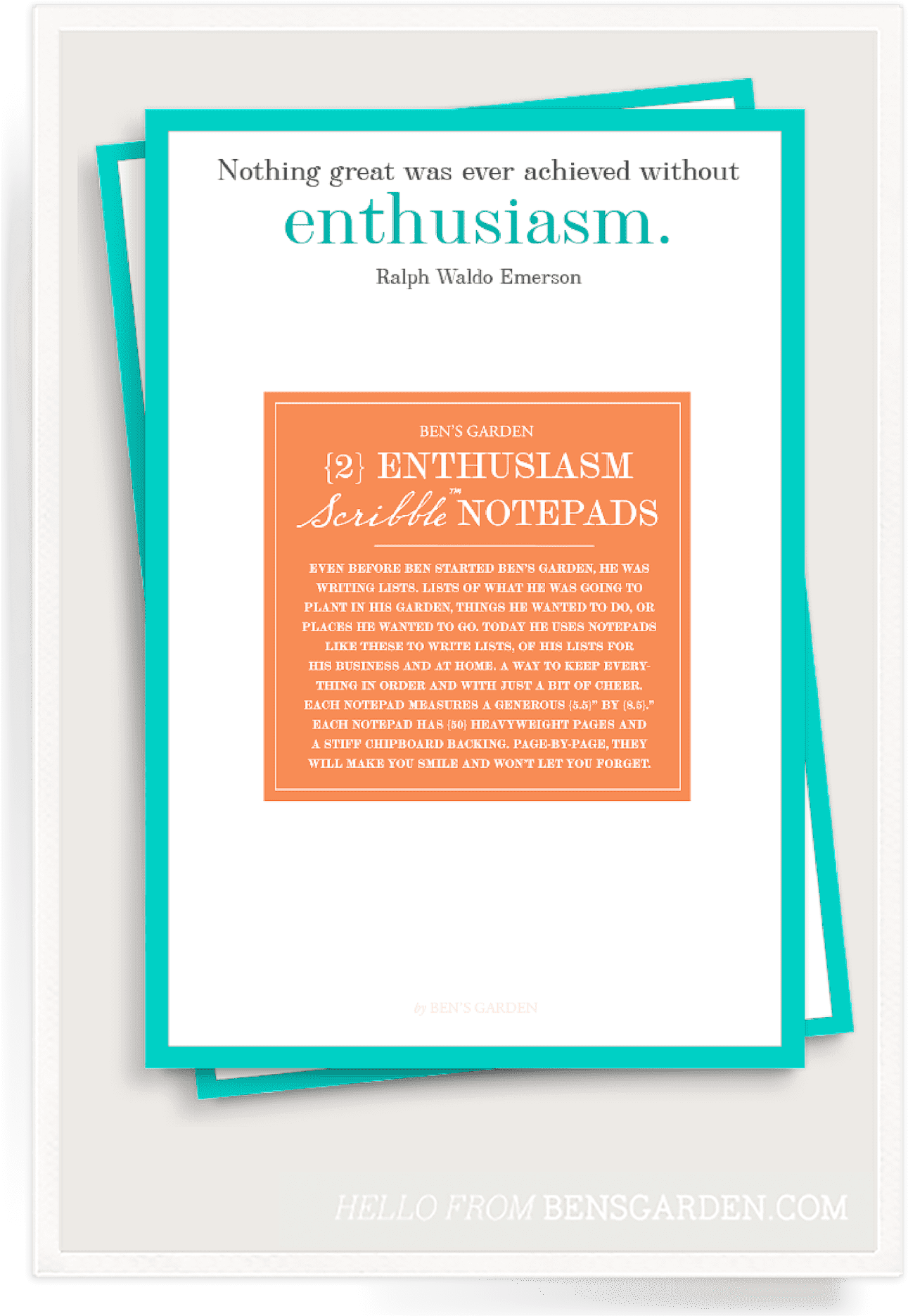 Np 58 708 V=1417454632 - I'm Afraid My Train Of Thought Scribble Notepad Set (1348x1920), Png Download