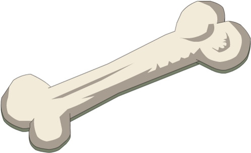 Chafer Foot Soldier's Surprising Bone - Bone Png (500x500), Png Download